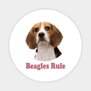 Beagles Rule Magnet